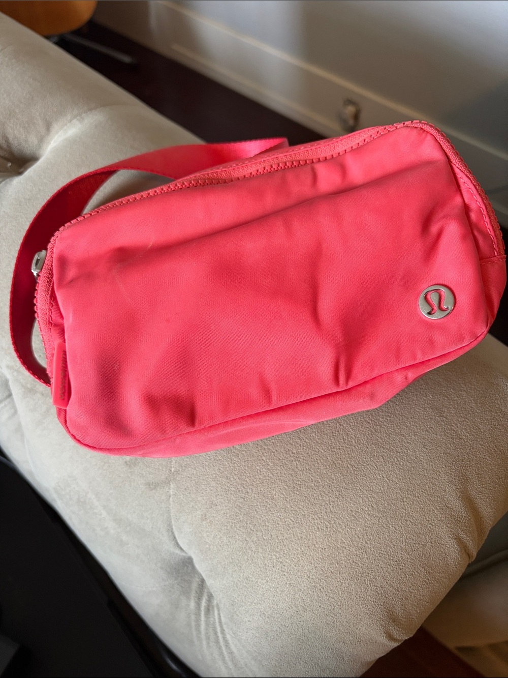 lululemon athletica Coral Pink Crossbody Pouch